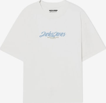 T-Shirt Jack & Jones Junior en blanc : devant