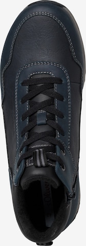 s.Oliver Sneakers hoog in Blauw