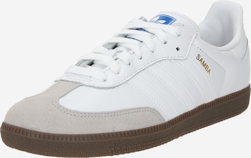 balta ADIDAS ORIGINALS Sportbačiai be auliuko 'Samba': priekis