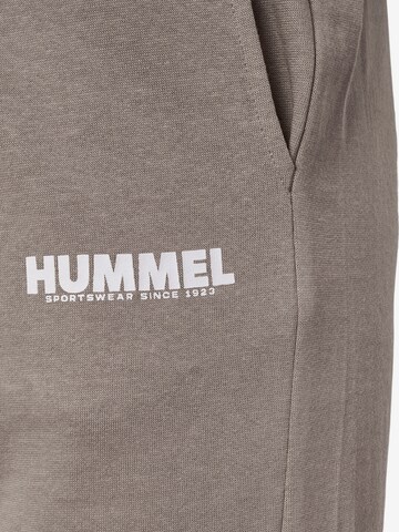 Hummel - Regular Calças de desporto 'LEGACY' em cinzento