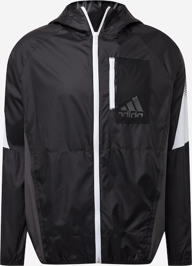 fekete / fehér ADIDAS PERFORMANCE Sportdzseki 'Seaso', Termék nézet