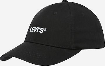 LEVI'S ® - Gorra en negro: frente
