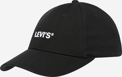 LEVI'S ® Casquette en noir / blanc, Vue avec produit