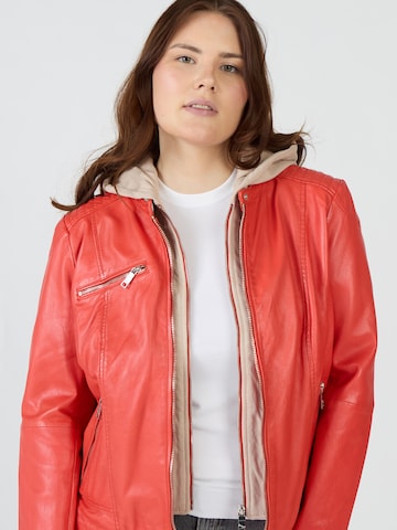 Maze Between-season jacket in Red