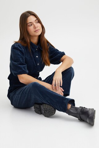 PULZ Jeans Jumpsuit 'Sally' in Blau