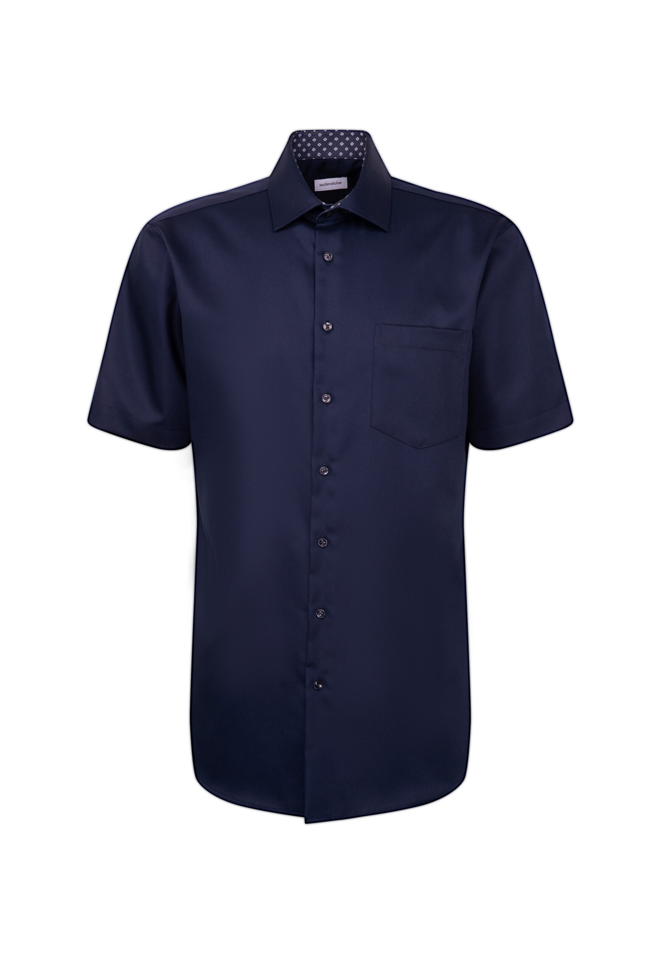 SEIDENSTICKER Regular fit Zakelijk overhemd 'Smart Essentials' in Blauw: voorkant