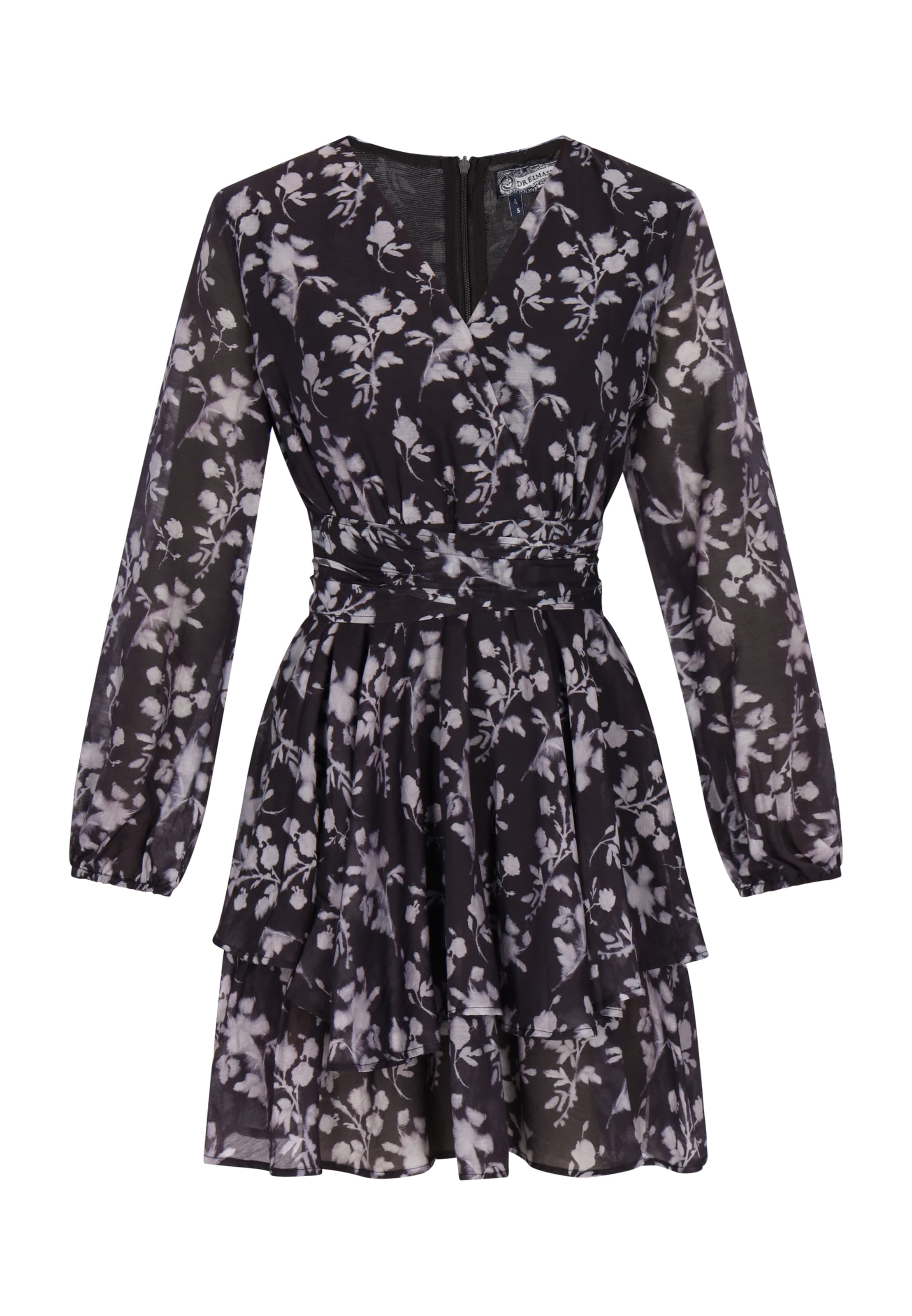 DreiMaster Vintage Mekko värissä musta: etupuoli