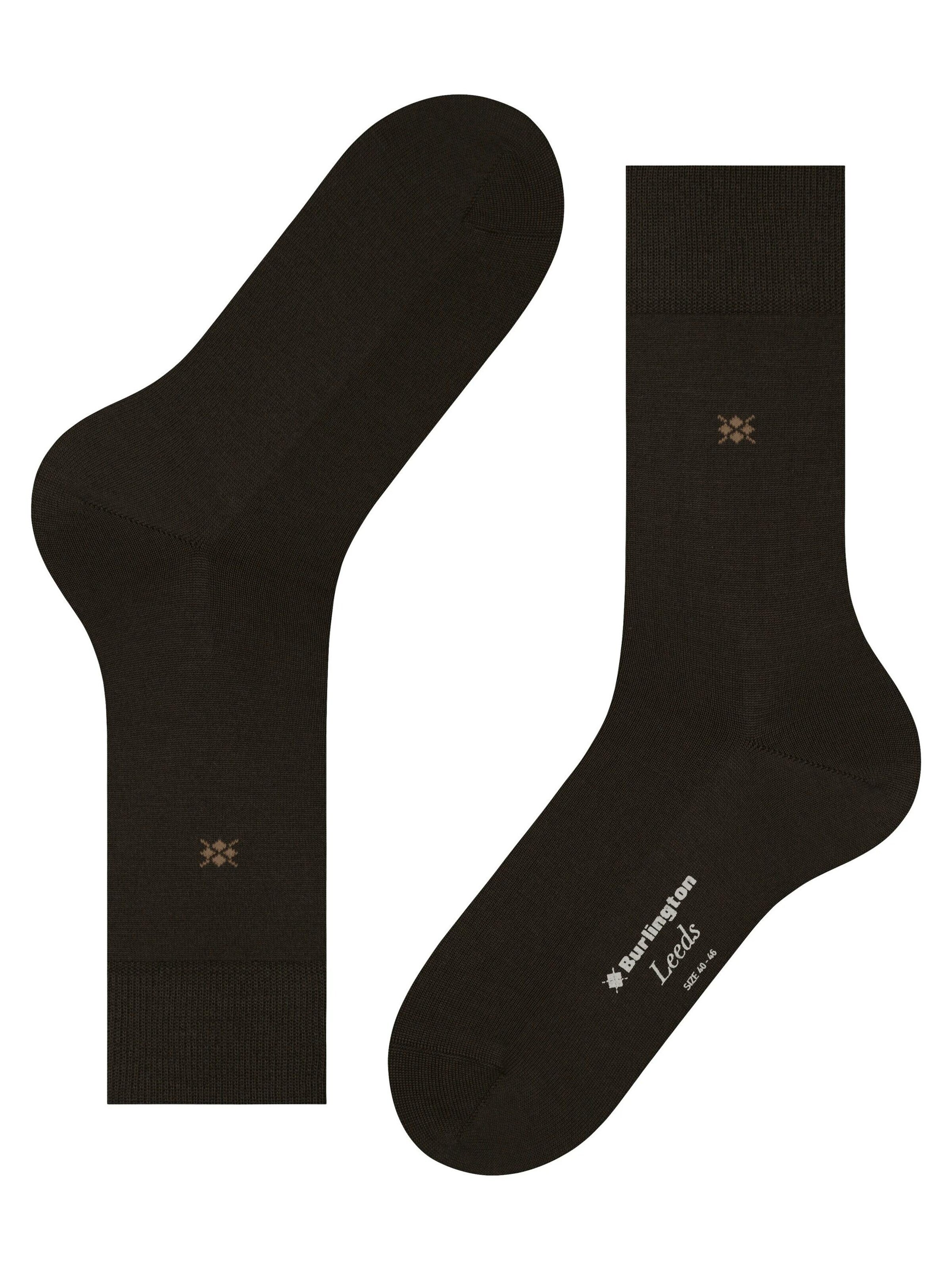BURLINGTON Socken 'Leeds'‌‌‌‌‌‌ in Braun