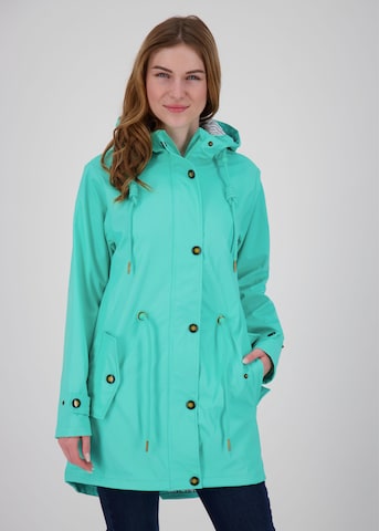 ankerglut Funktionsmantel 'Friesennerz ankerglutliebe WMN' in Blau: Vorderseite