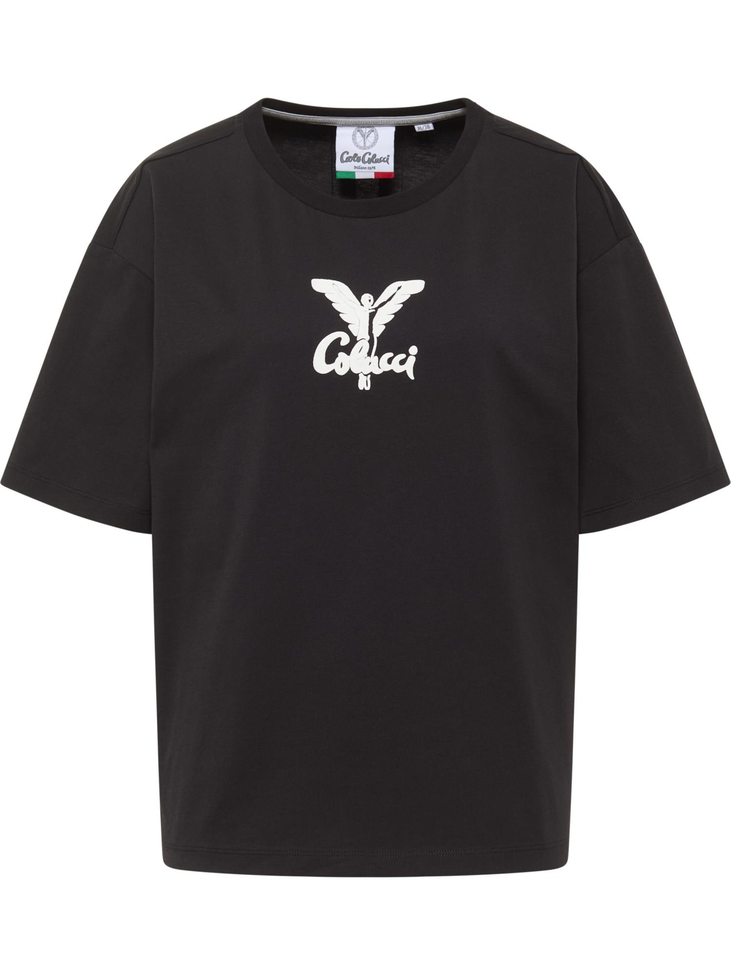 Carlo Colucci Shirt 'Di Paola' in Black: front