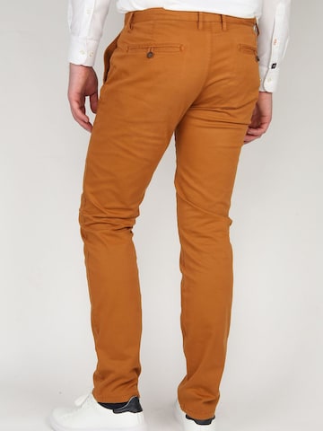 Suitable Slimfit Chino 'Sartre' in Bruin