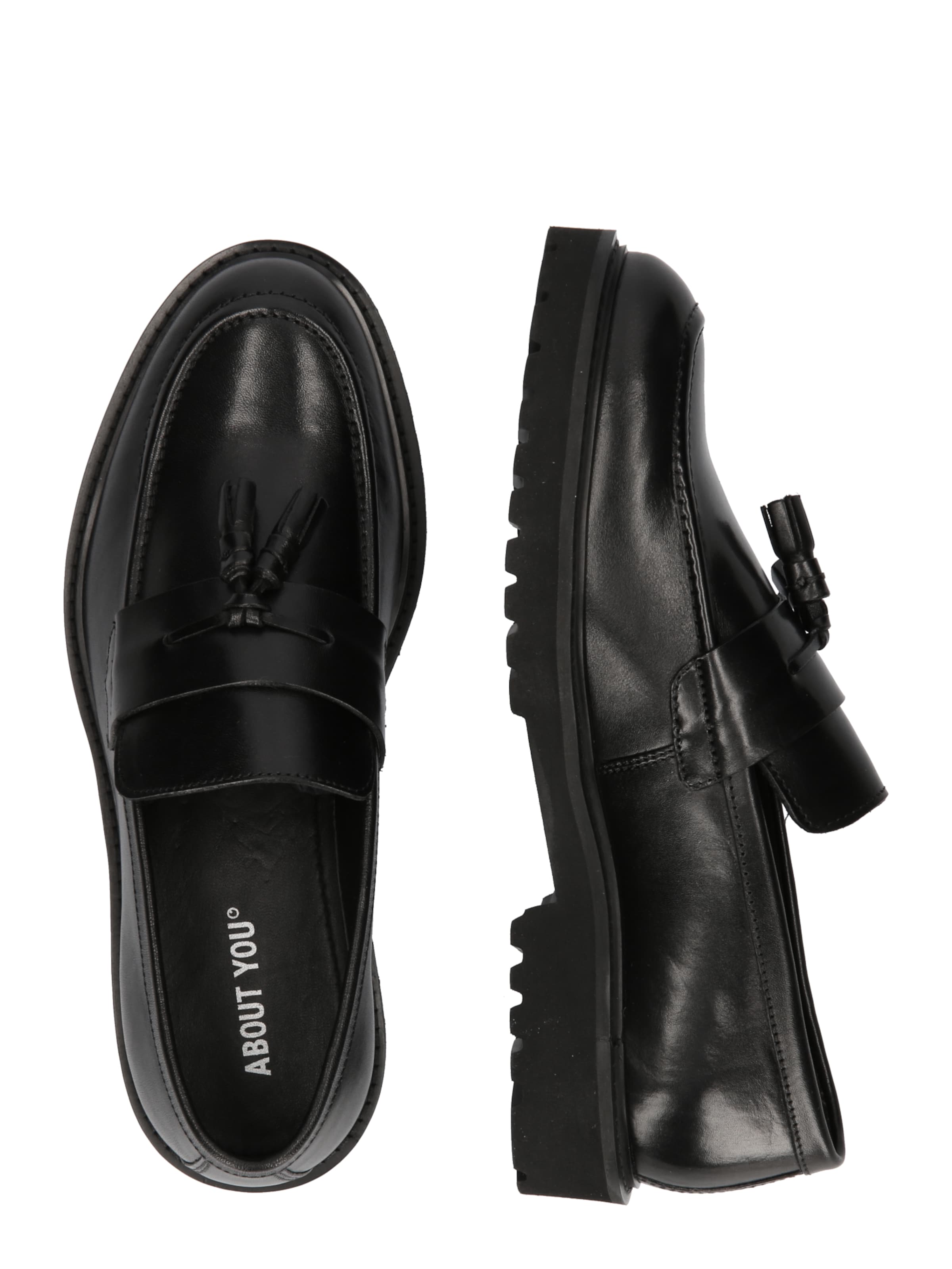 ABOUT YOU Slip-ons 'Bendix' in Black