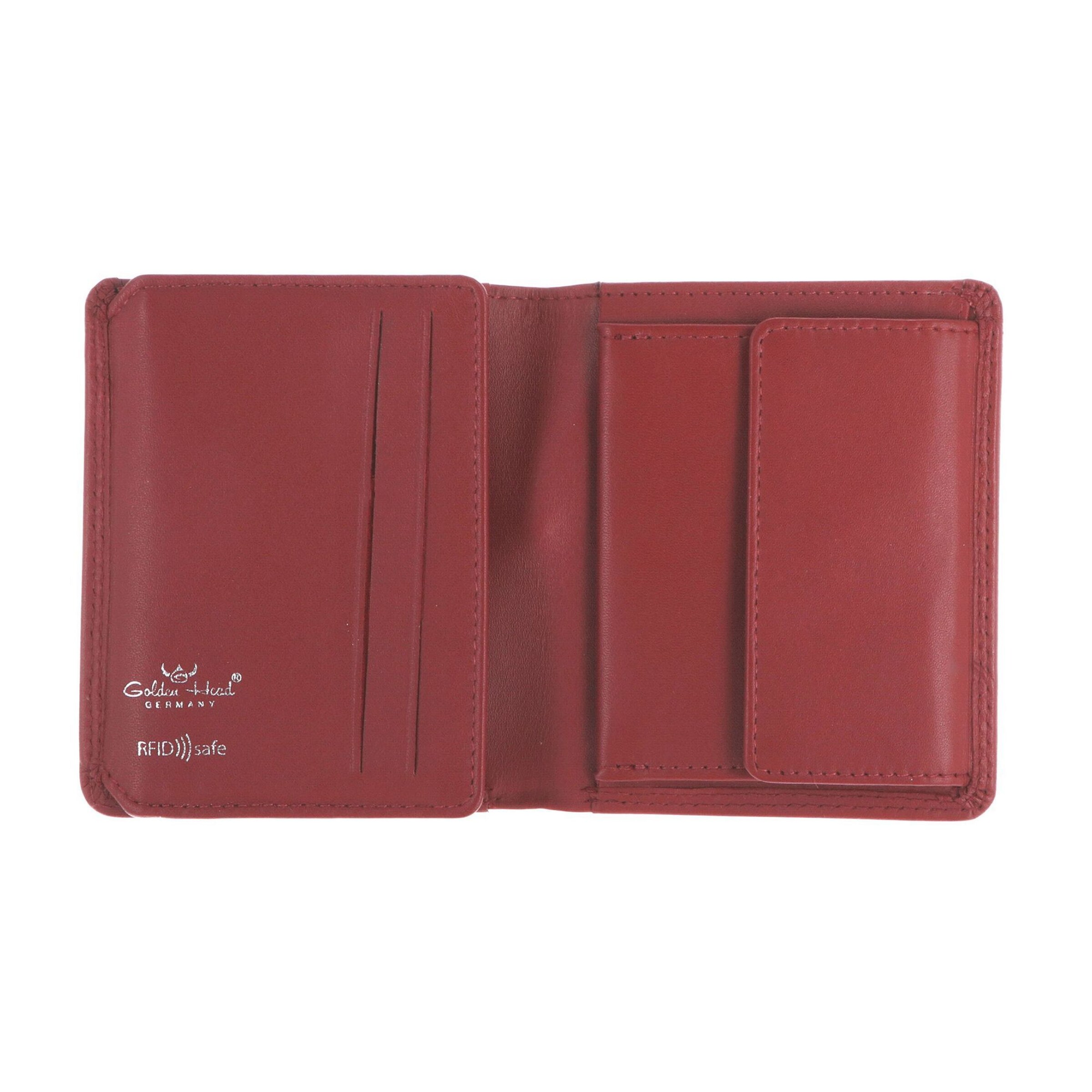 Portamonete 'Polo' di GOLDEN HEAD in rosso