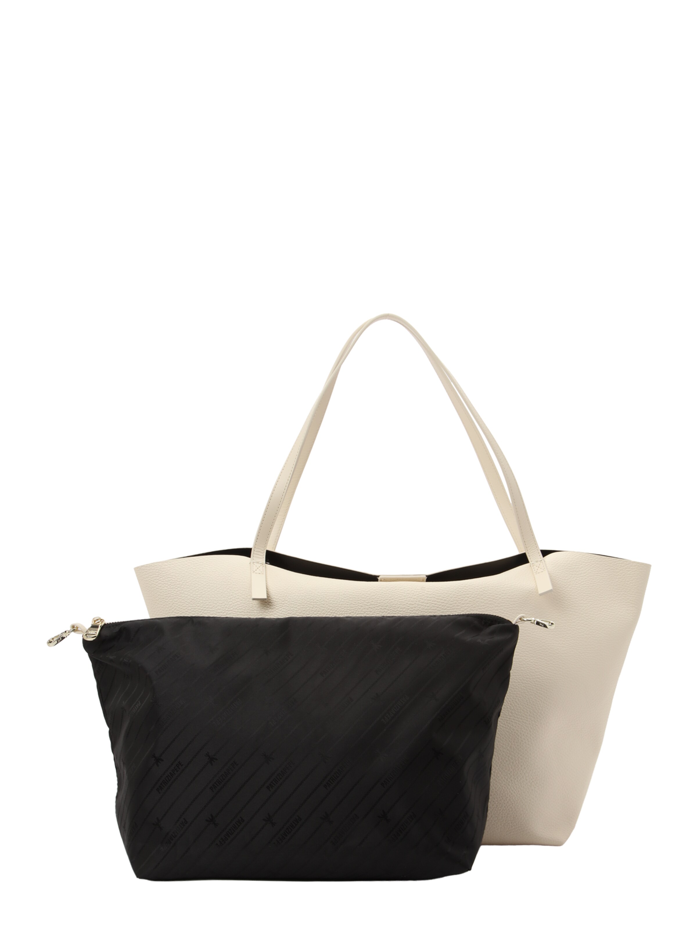 balta PATRIZIA PEPE Pirkinių krepšys