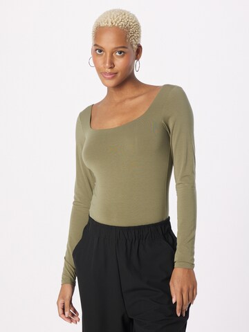 T-shirt Banana Republic en vert : devant