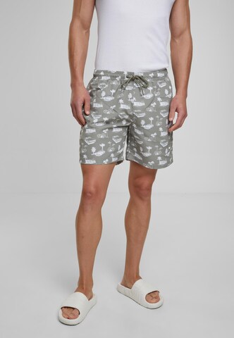 Shorts de bain Urban Classics en vert