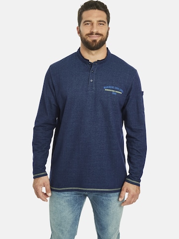 Jan Vanderstorm Shirt in Blue: front