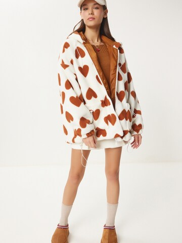 Happiness İstanbul Демисезонная куртка в Бежевый