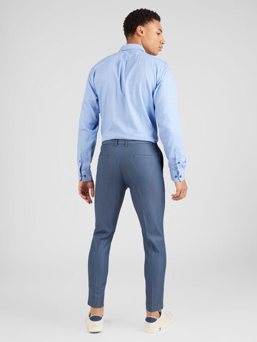 Coupe slim Pantalon Lindbergh en bleu