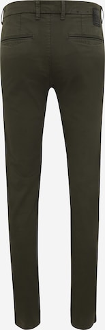 Coupe slim Pantalon chino 'Brandon' REDPOINT en vert