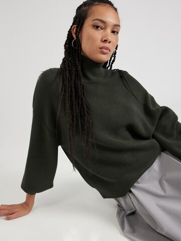 MSCH COPENHAGEN Sweater 'Magnea' in Green