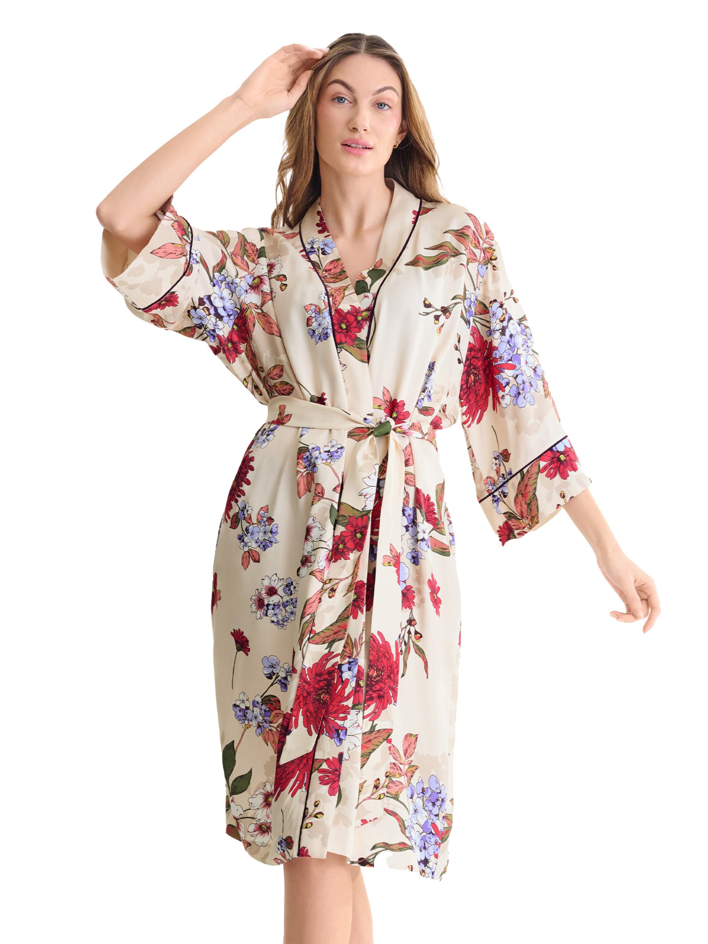 Lisca Dressing Gown 'Tamara' in Mixed colors