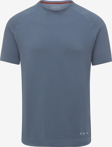 Born Living Yoga Performance Shirt 'Otawa' in Blue: front