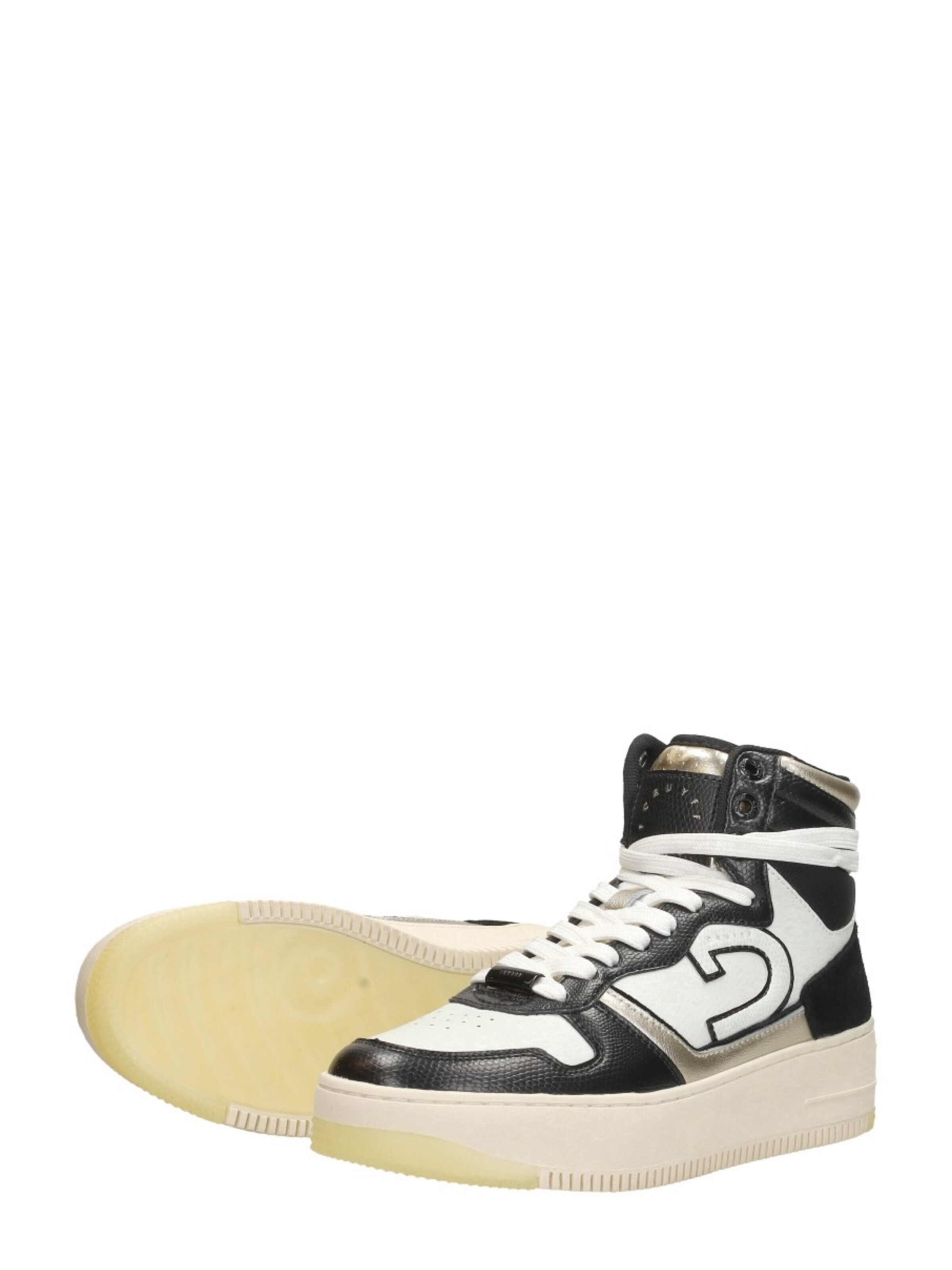 Cruyff Sneakers hoog 'Campo' in Zwart
