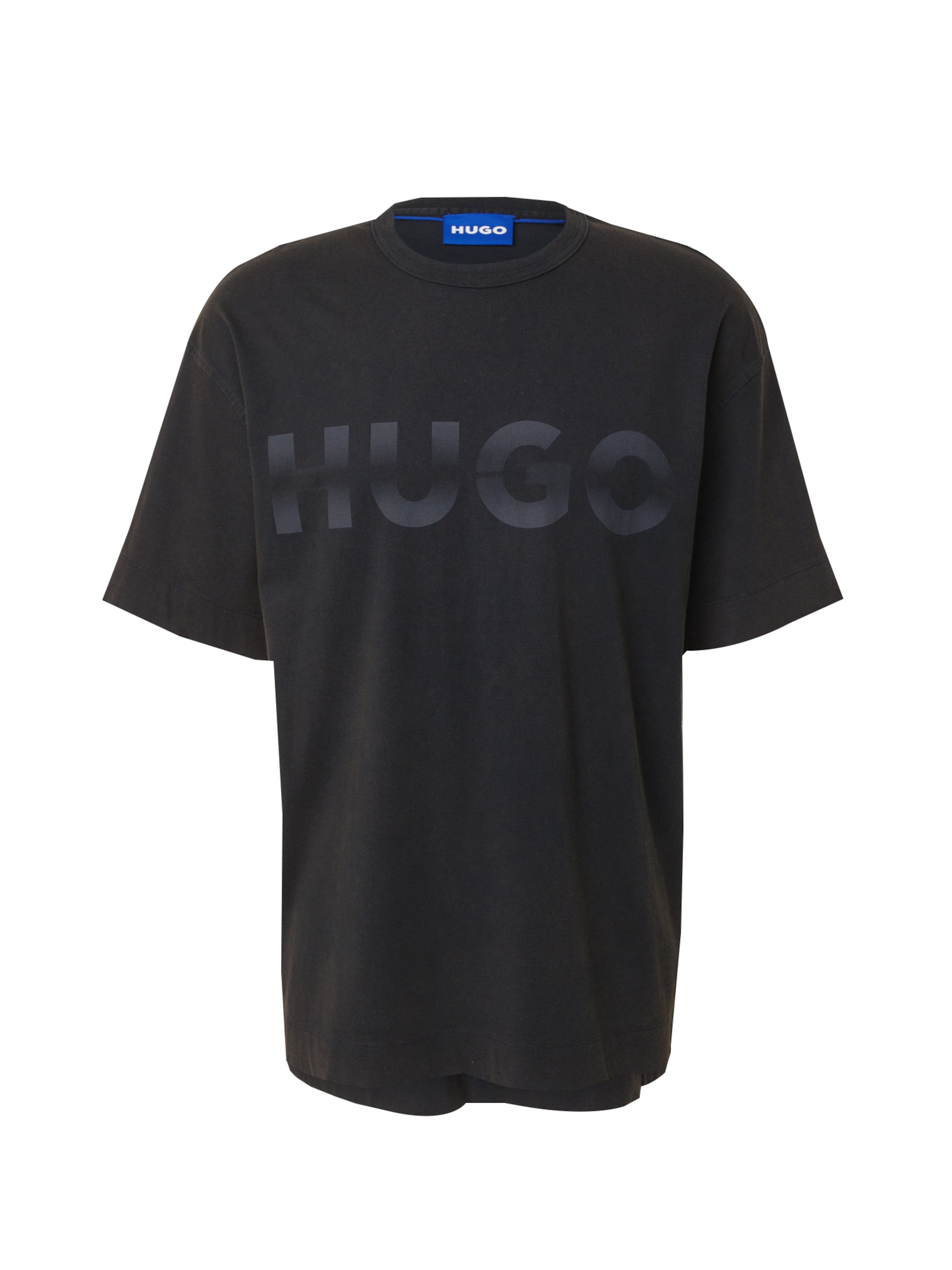HUGO T-Shirt 'Nenzye' in Grau: Vorderseite