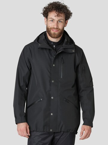 Superstainable Performance Jacket 'Glombak' in Black: front