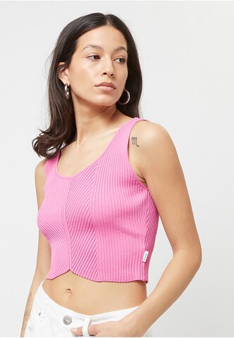 Sixth June Knitted Top in Pink: front