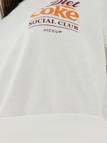 Sweat-shirt 'Sweatshirts' Hiccup en blanc