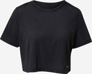 NIKE Performance shirt 'ONE CLASSIC' in Black: front