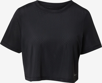 NIKE Funkcionalna majica 'ONE CLASSIC' | črna / srebrna barva, Prikaz izdelka