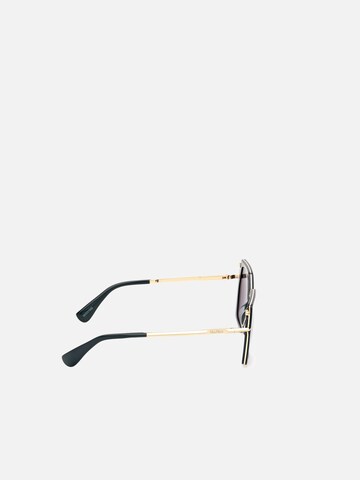 Max Mara Zonnebril 'Maxmara MM0136 Shiny dark green 56/14/140 Women Sunglasses' in Groen