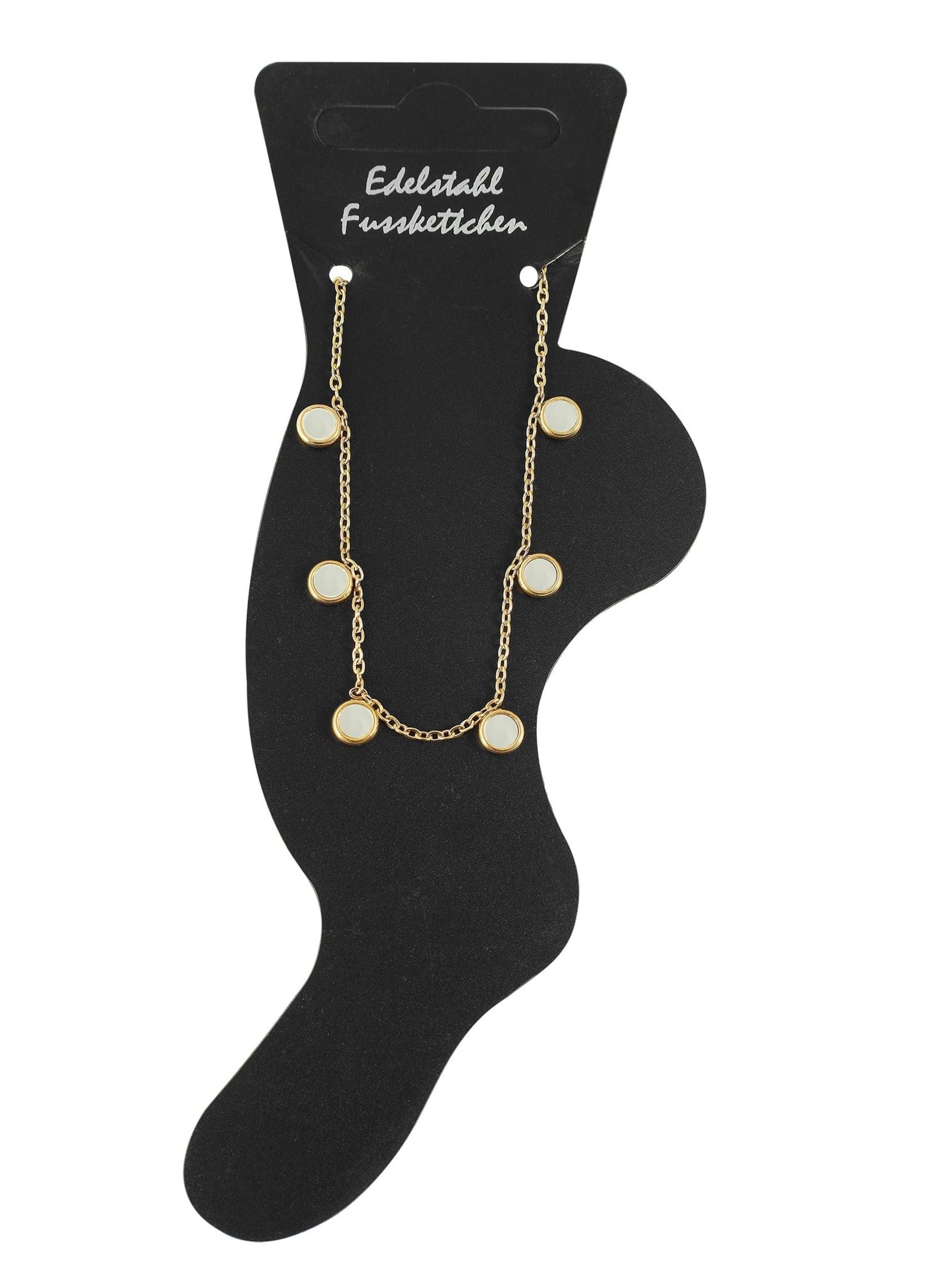 Akzent Fußschmuck 'Dar, langlebig'‌ in Gold