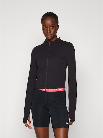 NIKE - Casaco deportivo em preto: frente