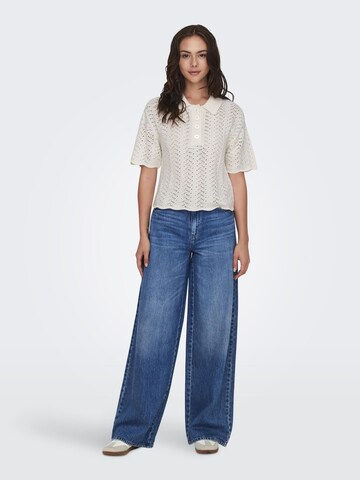 JDY Pullover 'Ellis' i hvid