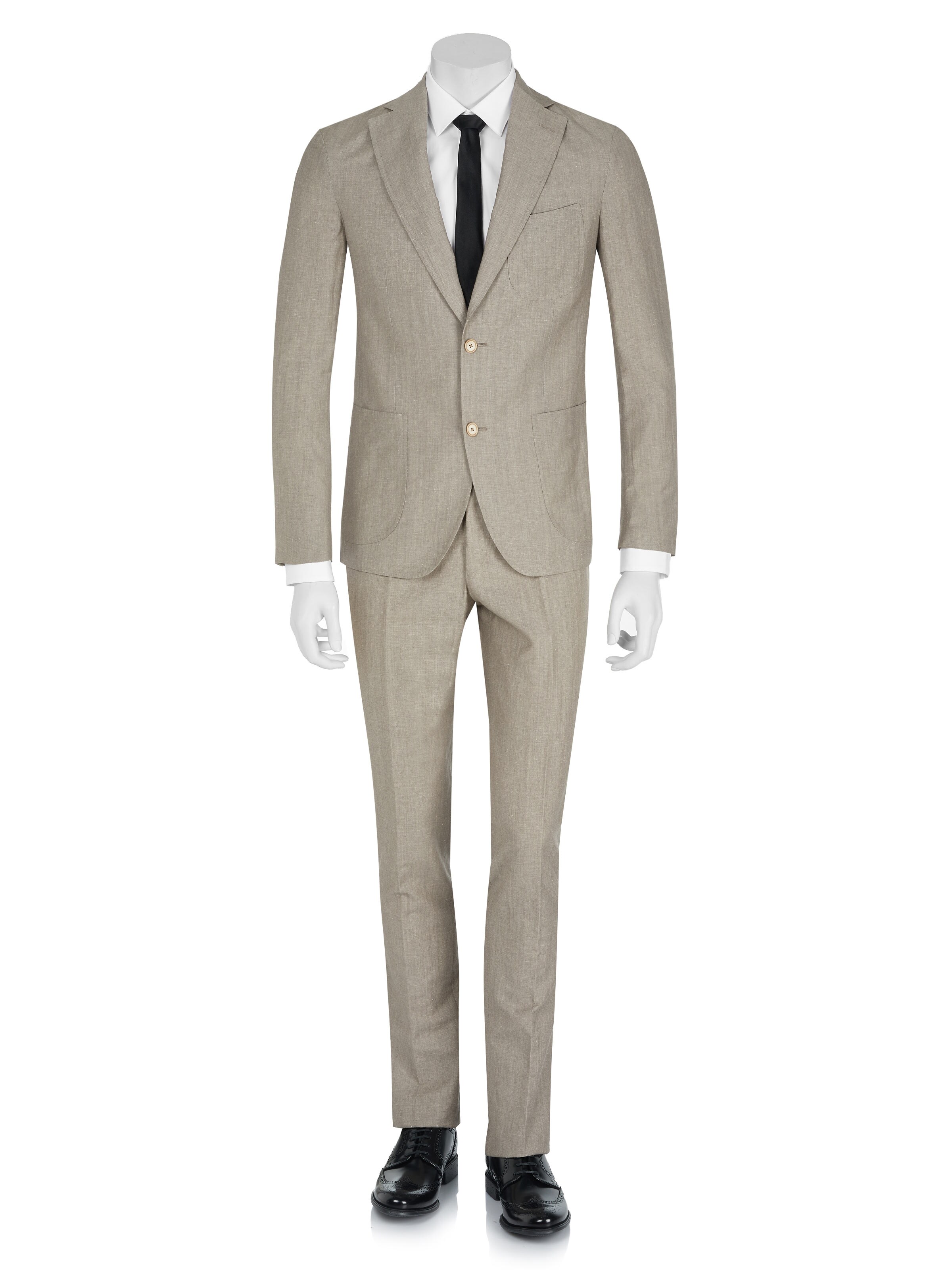 PAL ZILERI Regular Suit in Brown