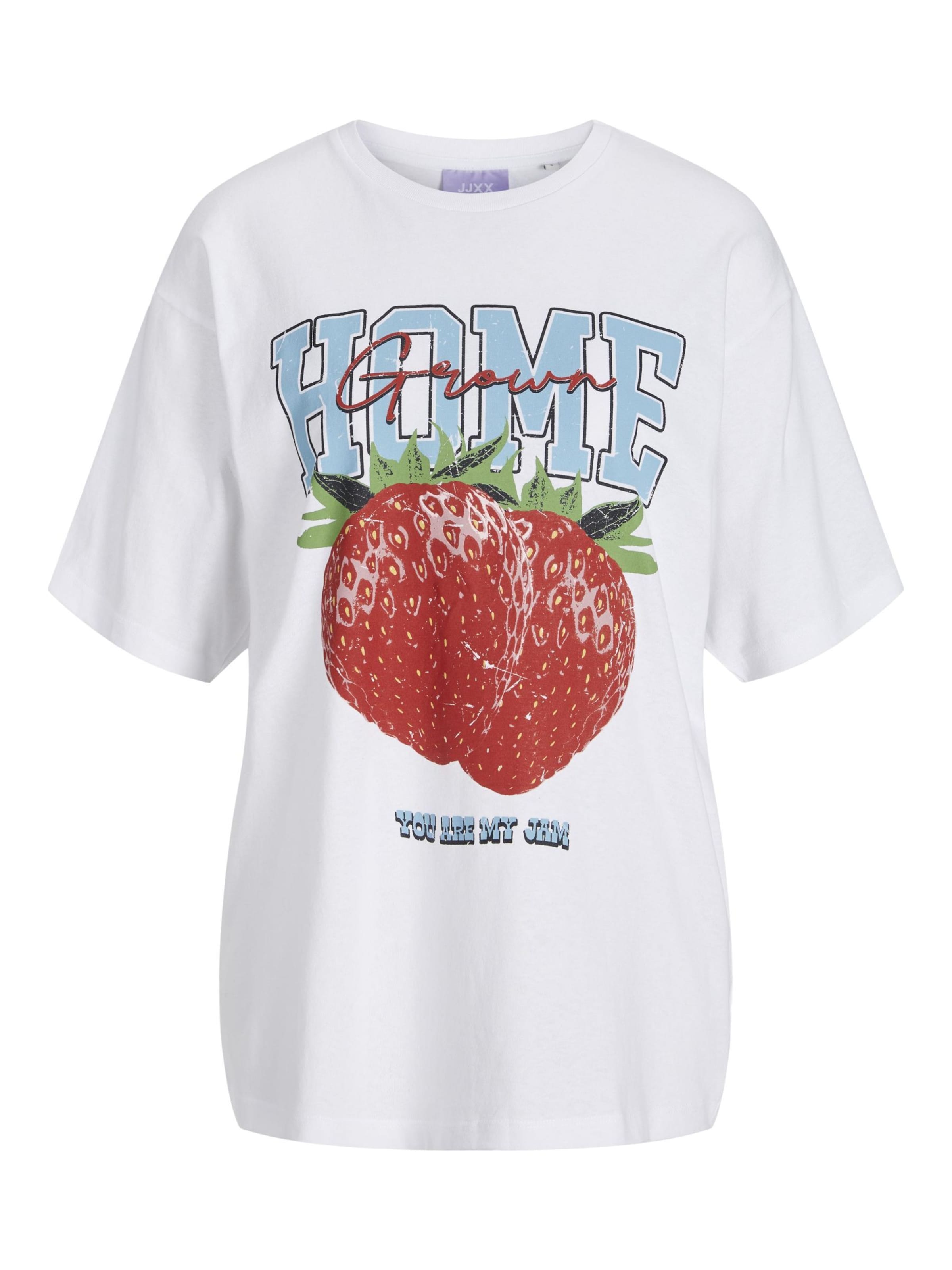 JJXX Μπλουζάκι 'JXMillow' σε λευκό: μπροστά