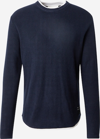 TOM TAILOR DENIM Pullover in Blau: Vorderseite