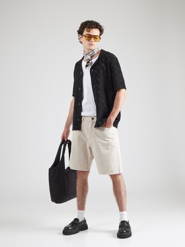 JACK & JONES Loosefit Farkut 'JPSTTONY' värissä beige