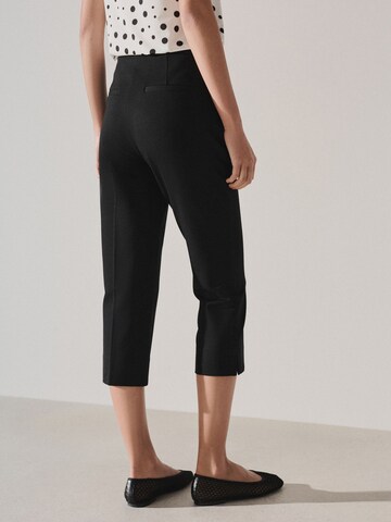 Next Slimfit Pantalon in Zwart