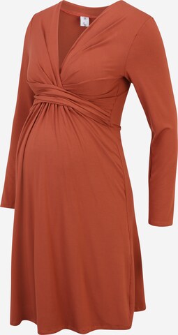 Robe 'Deva' Bebefield en orange : devant