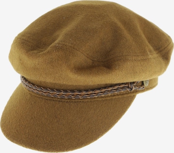 Brixton Hat & Cap in 54 in Brown: front