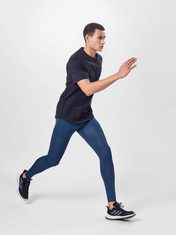 Skinny Pantaloni sportivi di ADIDAS PERFORMANCE in blu