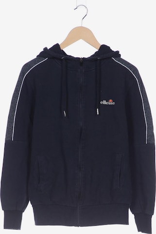 ELLESSE Sweatshirt & Zip-Up Hoodie in M in Blue: front