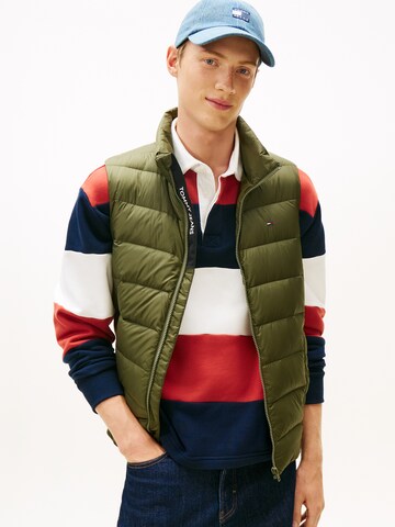 Tommy Jeans Елек в зелено: отпред