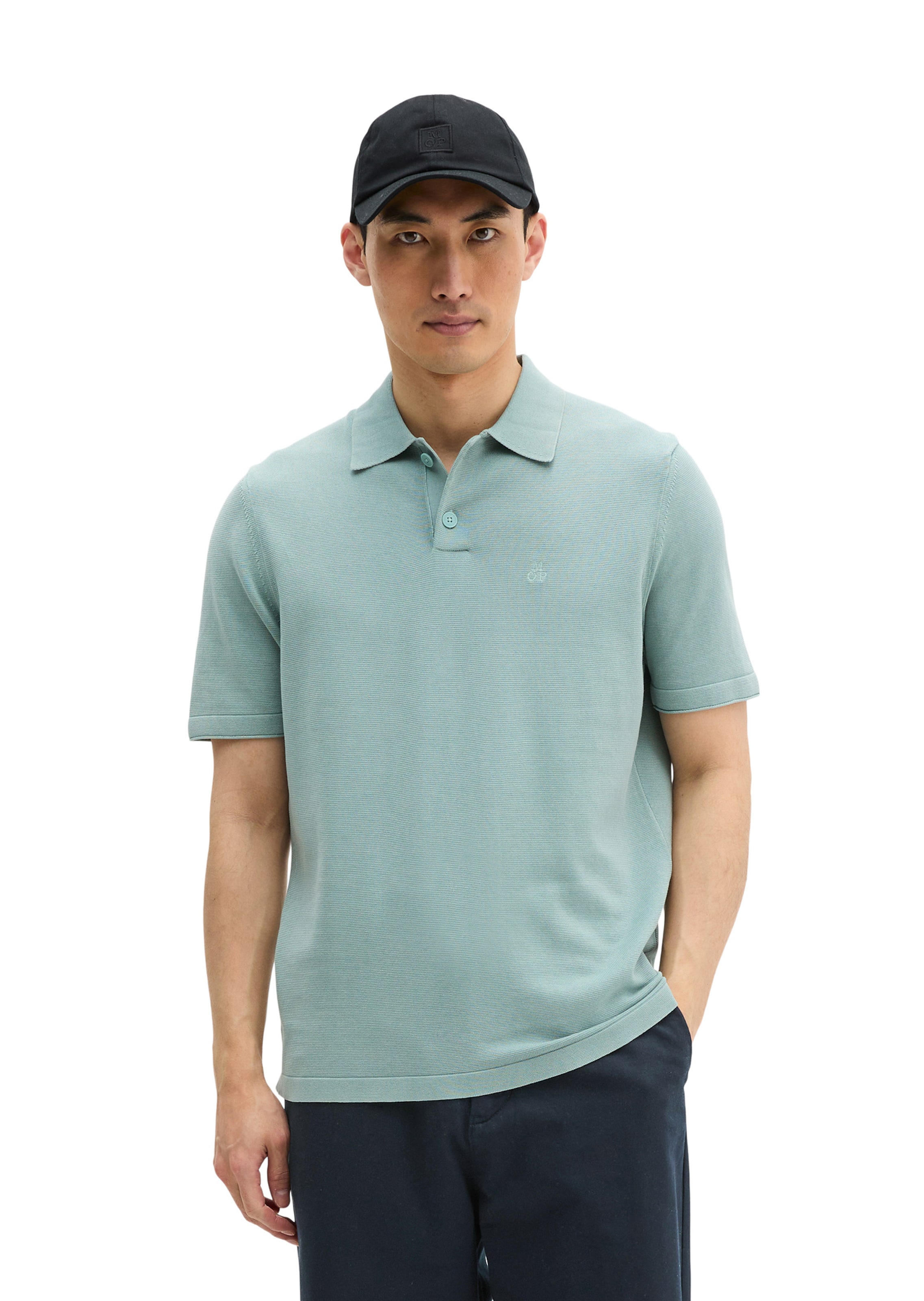 Marc O'Polo Poloshirt in Blau: Vorderseite