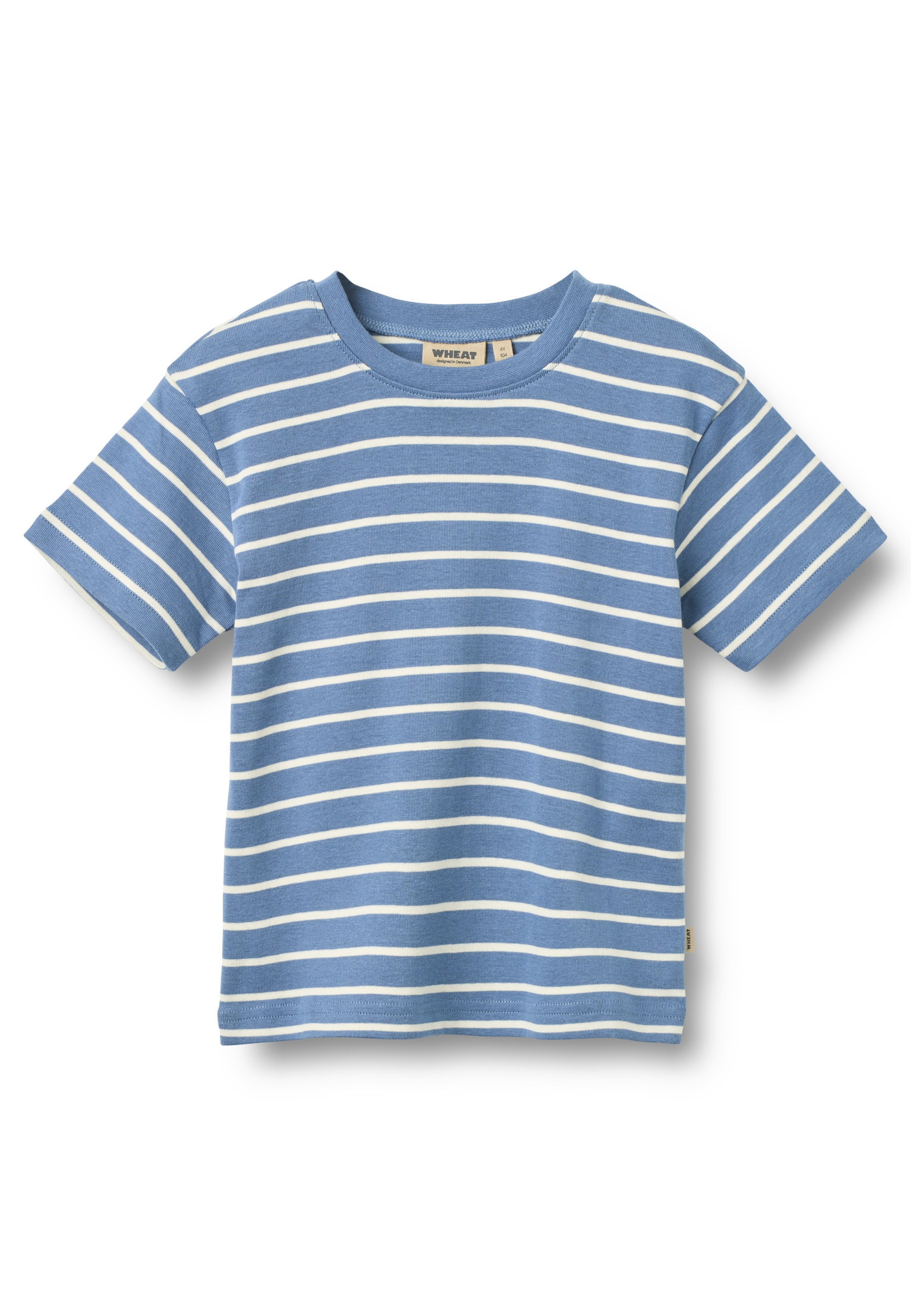 T-Shirt 'Fabian' WHEAT en bleu : devant